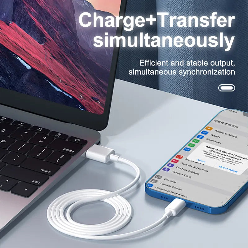 Lightning USB cable for Apple iPhone iPad iPod