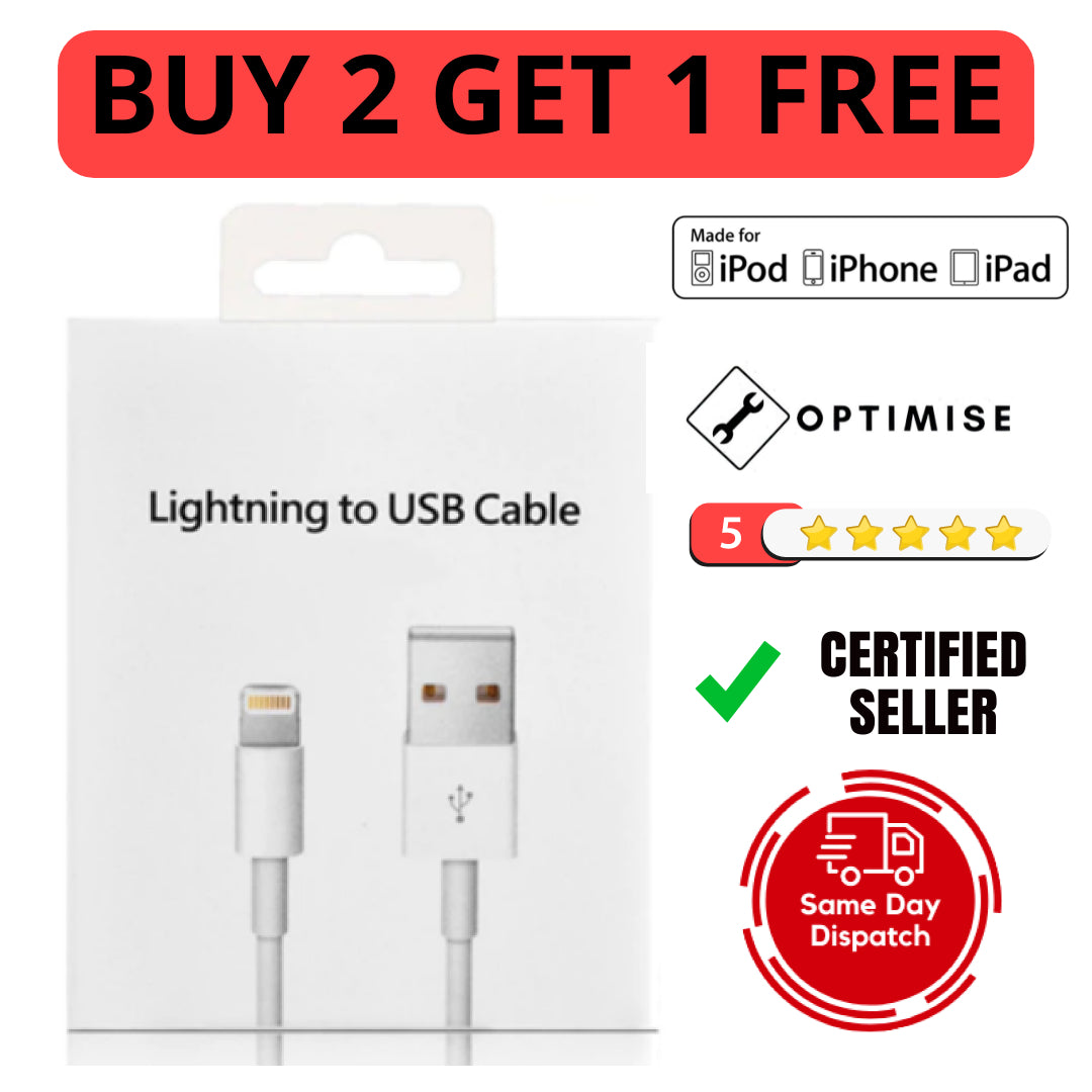 Lightning USB cable for Apple iPhone iPad iPod